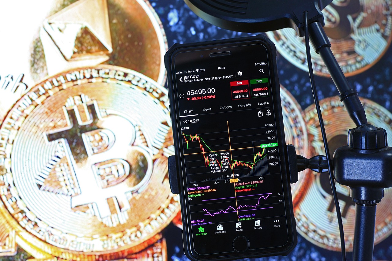 cryptocurrency exchange trading screen