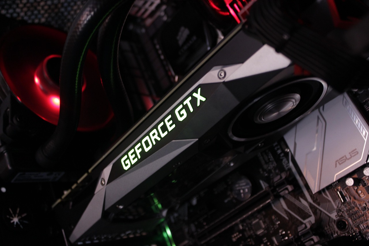 curved gaming monitor setup
