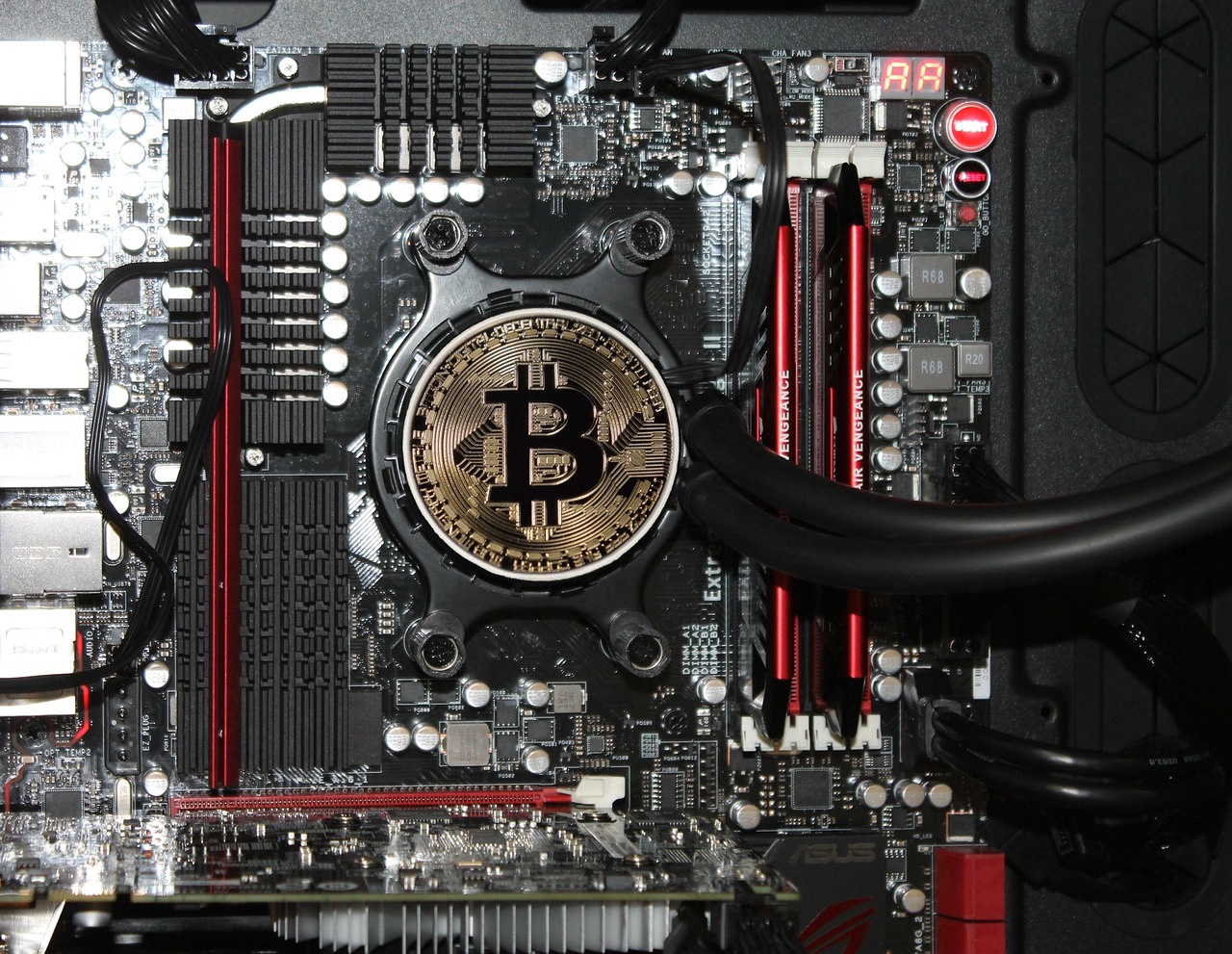 graphics card mining farm cooling