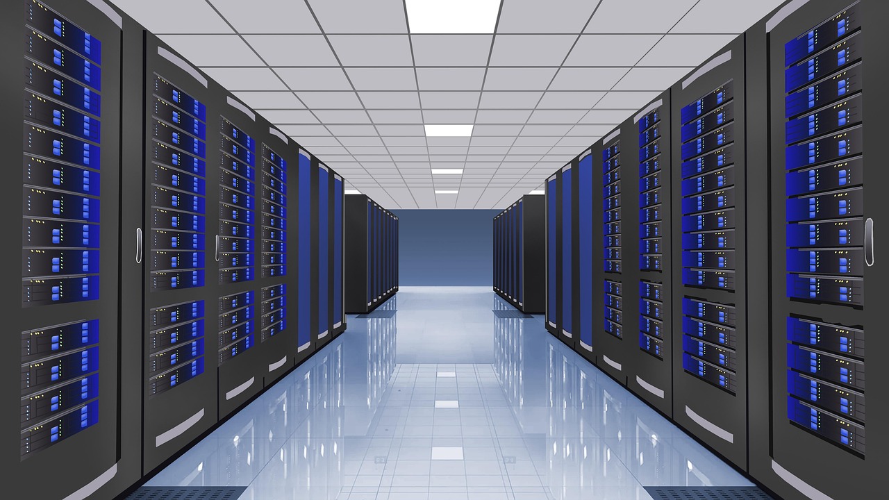 web hosting control panel on computer screen